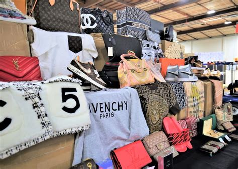 la store selling fake clothes|counterfeit designer products confiscated.